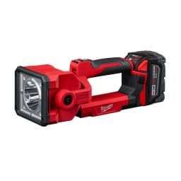 Milwaukee M18 18V Cordless LED Search Light Kit with 5.0Ah Battery and Charger thumbnail 1