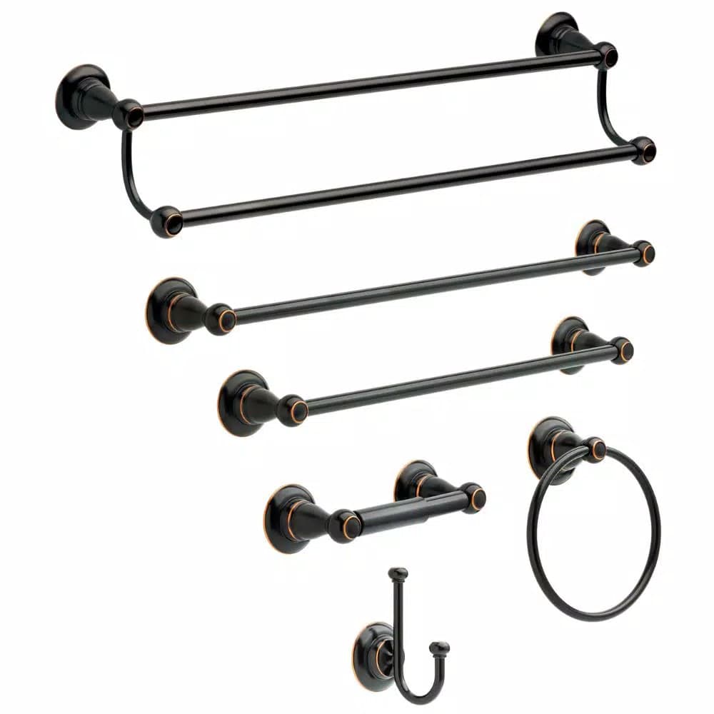 Delta Porter 18 in. Towel Bar, Oil Rubbed Bronze
