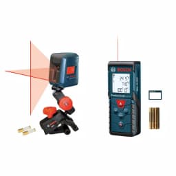 Bosch GLL 2 Self-Leveling Cross-Line Laser and GLM 30 Laser Measure 2-Tool Combo Kit thumbnail 1