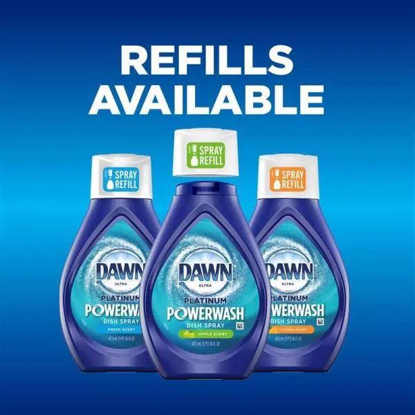 Dawn Platinum Powerwash Apple Dishwashing Liquid Spray, 16 oz.