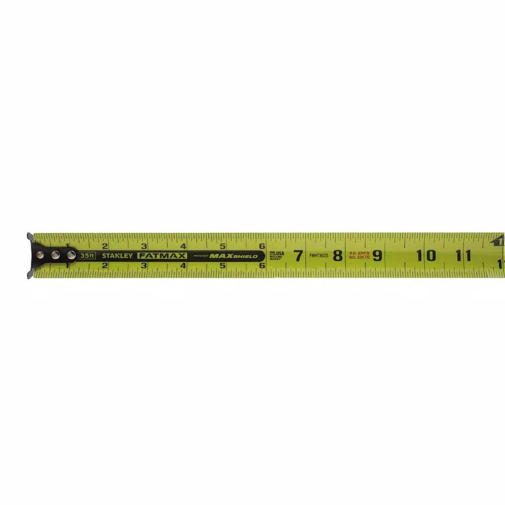 STANLEY FATMAX 35 ft. Tape Measure, SAE, Multi-Surface Blade