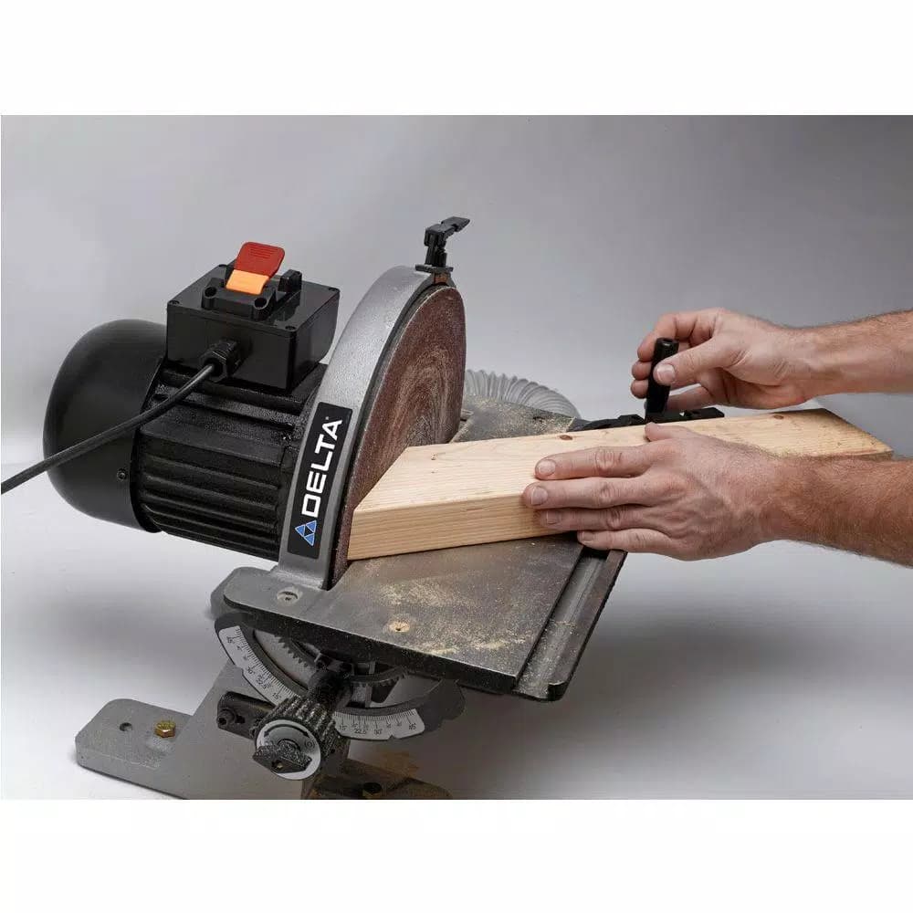 Delta 12 in. Disc Sander, 1/2 HP, 120V Benchtop Power Tool