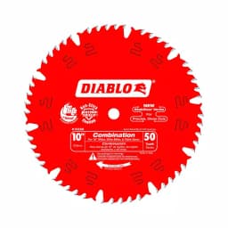 Diablo 10 in. x 50-Teeth Combination Carbide Circular Saw Blade thumbnail 1