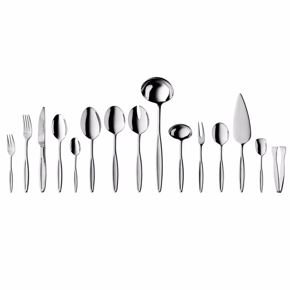 BergHOFF Ralph Kramer Folio 72-Piece 18/10 Stainless Steel Flatware Set, Service for 12