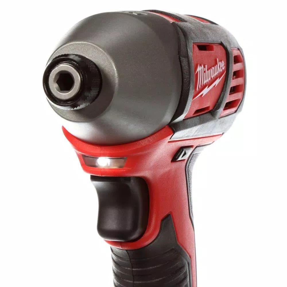 Milwaukee M18 18V Lithium-Ion Cordless 4-Tool Combo Kit with (2) 3.0 Ah Batteries, Charger, and Tool Bag