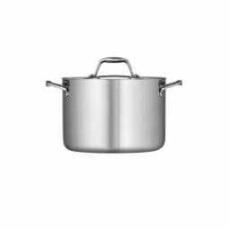 Tramontina Gourmet 8 Qt. Tri-Ply Clad Stainless Steel Stock Pot with Lid thumbnail 2