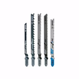 Bosch T-Shank Jigsaw Blade Set, Multi-Purpose High Carbon Steel for Wood and Metal, 5-Pack thumbnail 1