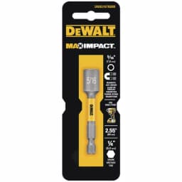 DEWALT MAX IMPACT 5/16 in. Nut Driver, Impact Rated Torsion Nut Setter with Hex Shank thumbnail 3