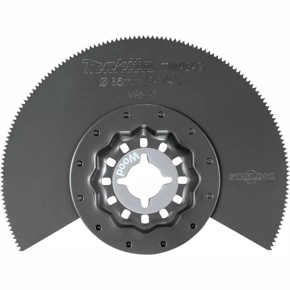 Makita 3-1/4 in. Starlock Segmented Oscillating Multi-Tool Saw Blade