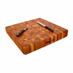 Catskill Craftsmen Super Slab End-Grain Yellow Birch Hardwood Cutting Board, 20 x 20 x 3 in. thumbnail 2
