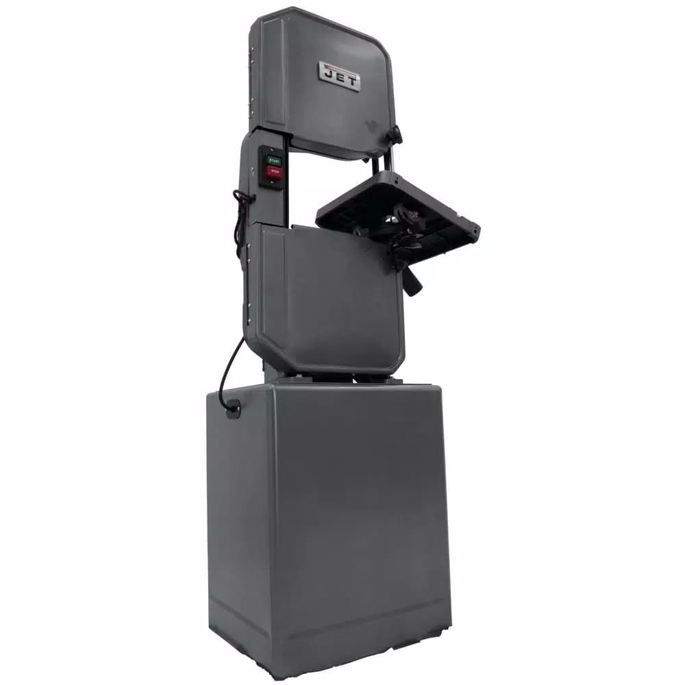 JET J-8201K 14 in. Vertical Band Saw with Closed Stand, 1 HP, 8-Speed, 115V