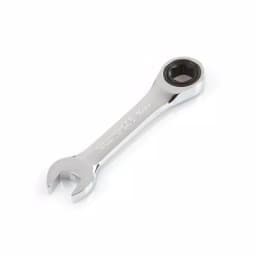 TEKTON 10 mm Stubby Ratcheting Combination Wrench, 6-Point Box End thumbnail 1