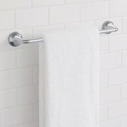 Glacier Bay Constructor 18 in. Single Towel Bar, Chrome Finish, Coastal Style thumbnail 3