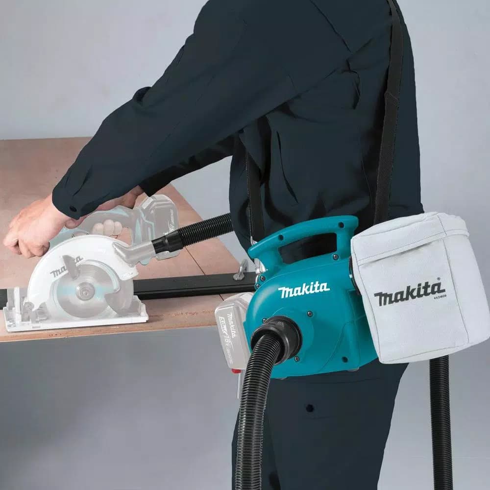Makita 18V LXT Cordless 3/4 Gal. Portable Dry Dust Extractor and Blower (Tool-Only)