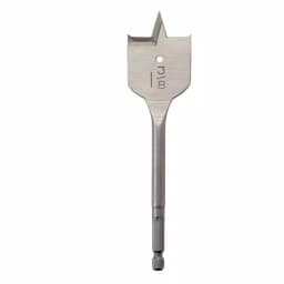 Milwaukee 1-3/8 in. x 6 in. High Speed Steel Spade Wood Boring Bit with 1/4 in. Hex Shank thumbnail 1