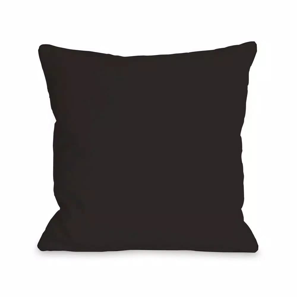 Unbranded One Bella Casa Raffi Zebra Black and White Graphic 16 in. x 16 in. Throw Pillow