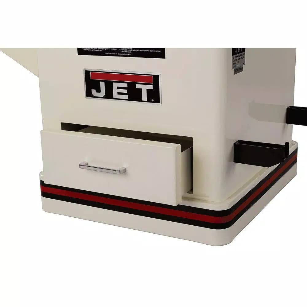 JET 10 in. Deluxe XACTA Table Saw, 3 HP, 50 in. Fence, Cast Iron Wings, 230V