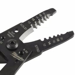 Milwaukee 48-22-6109 7 in. Wire Strippers with Swing-Lock Design thumbnail 5