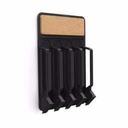 Mind Reader Mounty 20-Capacity Wall Mounted Black K-Cup Dispenser for Keurig Pods thumbnail 1