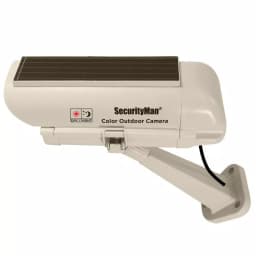SecurityMan DUMCAM-SLM Solar Powered Spotlight Dummy Camera with PIR Motion Sensor thumbnail 2