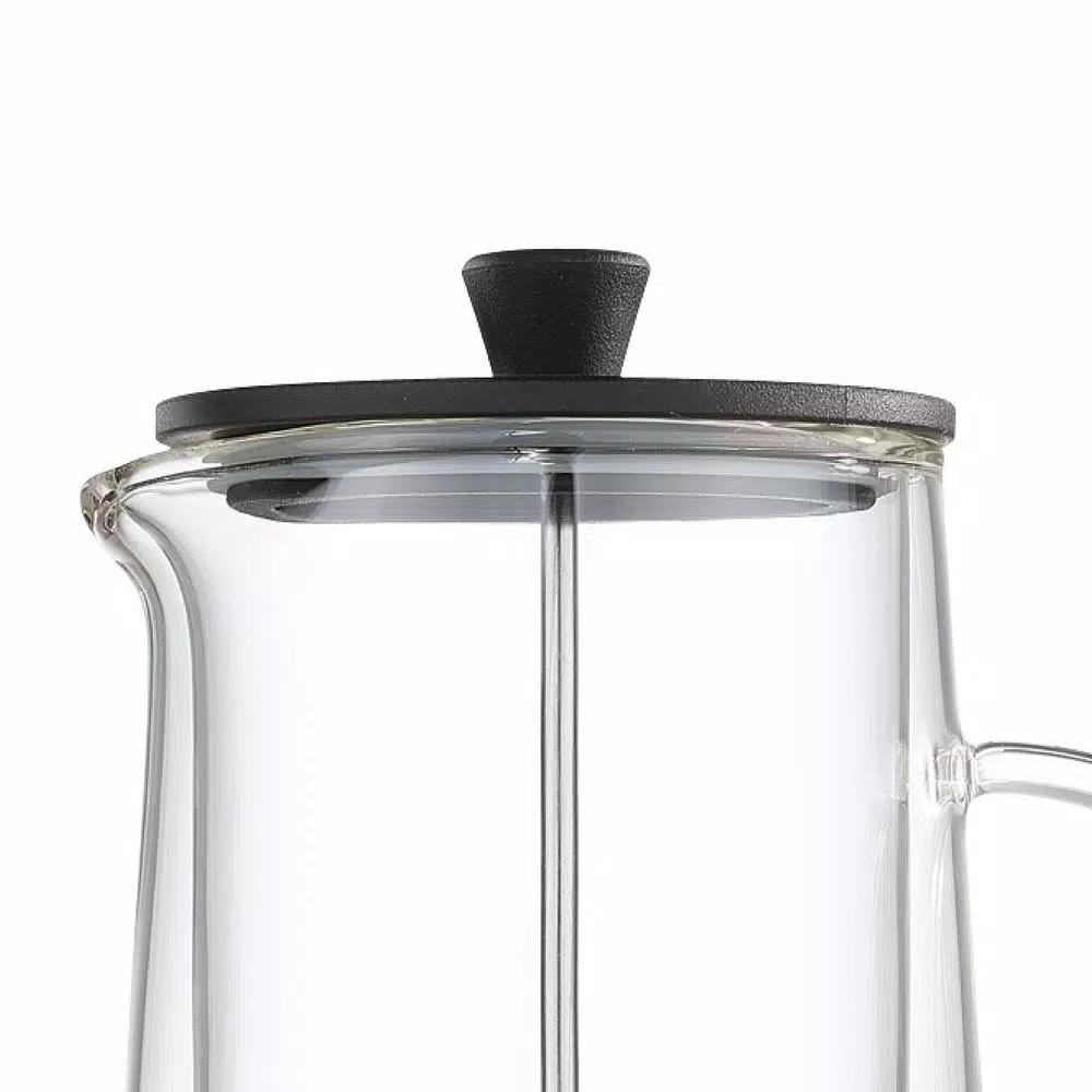 ZASSENHAUS Aroma 6-Cup Double Wall Borosilicate Glass French Press Coffee Maker, 25 fl. oz.