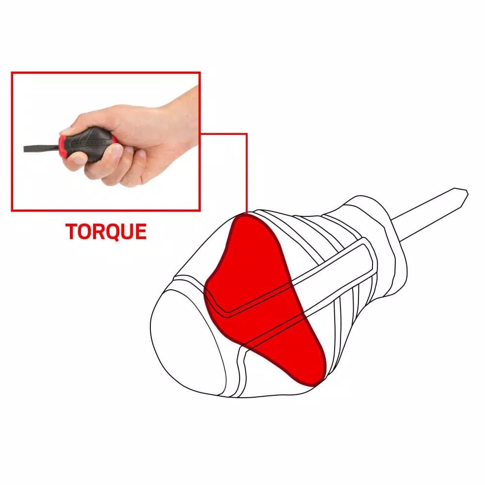 TEKTON 2-Piece Stubby Screwdriver Set, Slotted and Phillips