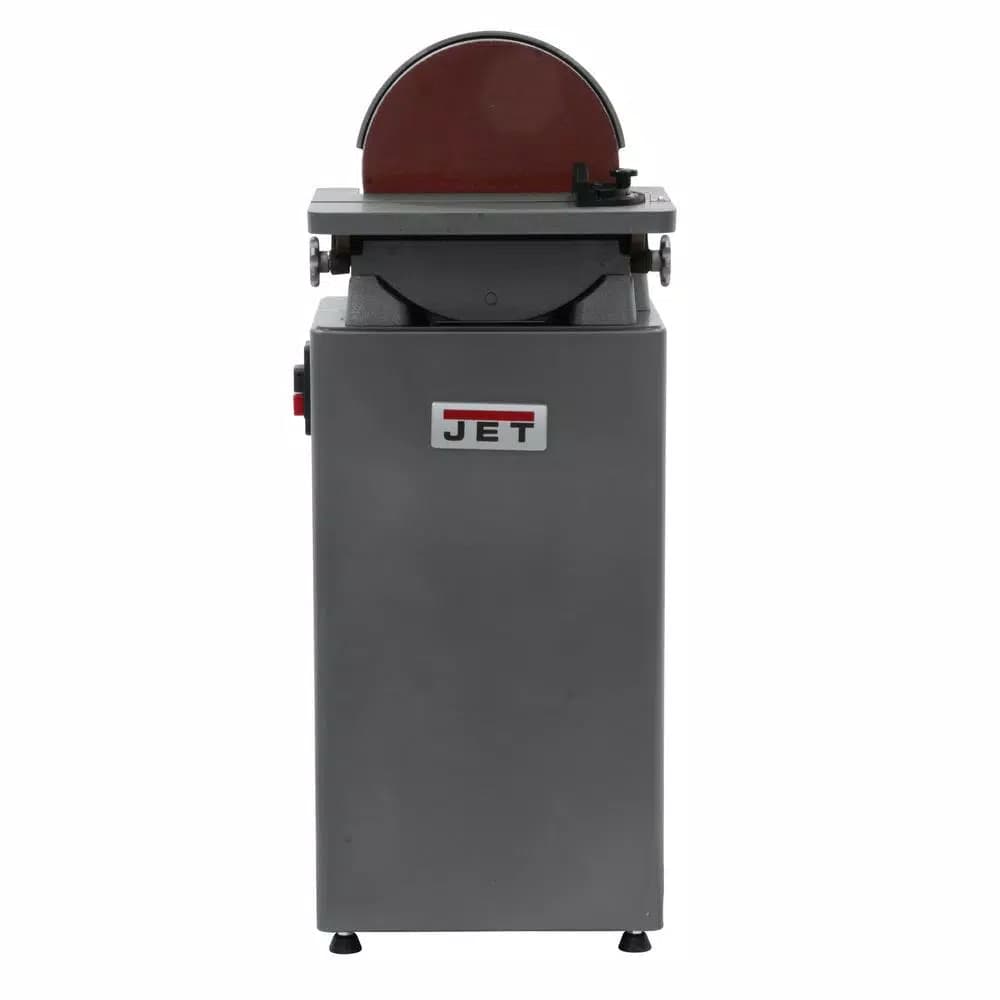 JET J-4400A 12 in. Industrial Disc Sander, 1.5 HP, 115/230V Metalworking and Woodworking
