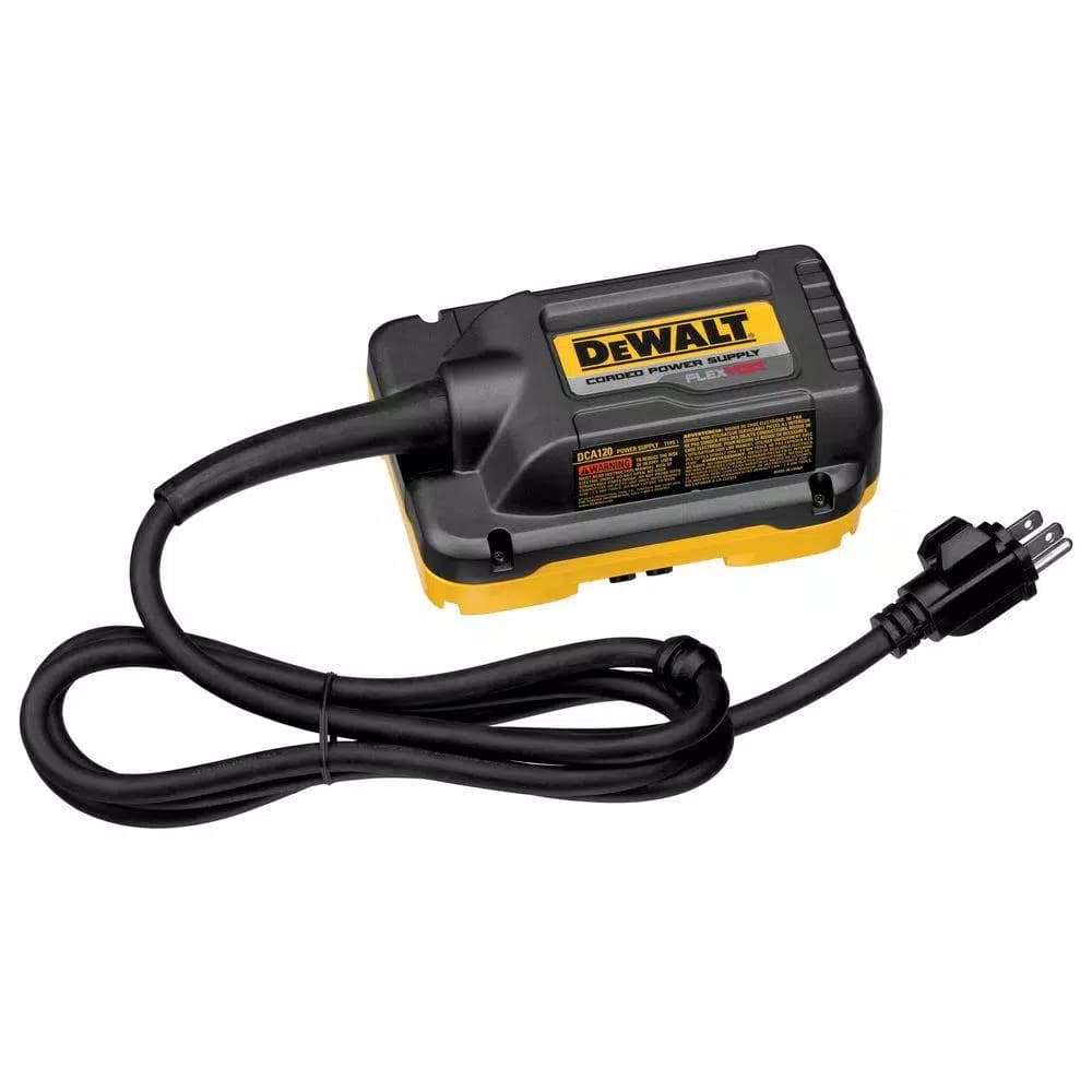 DEWALT DCA120 120V FLEXVOLT Corded Power Supply AC Adapter