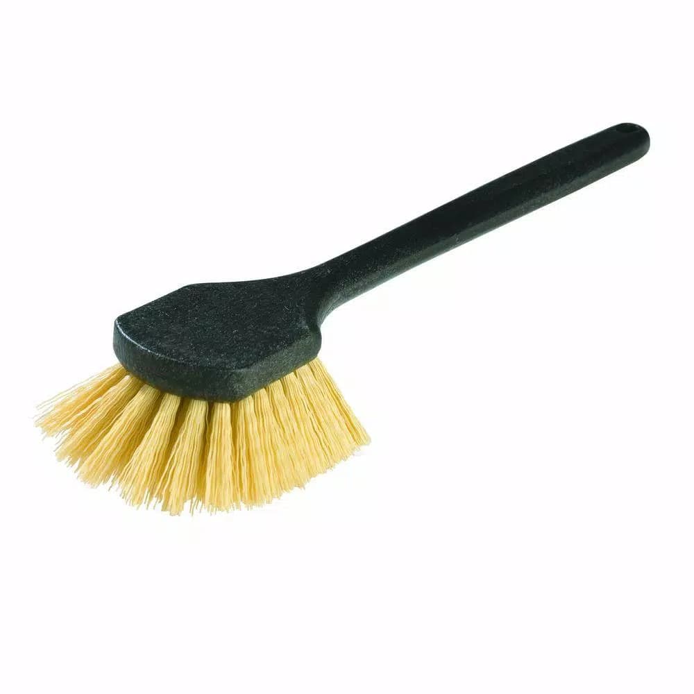 Carlisle 20 in. Utility Polypropylene Scrub Brush with Pistol Grip Handle (Case of 12)