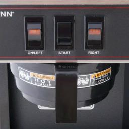 BUNN 07400.0005 12-Cup Automatic Commercial Coffee Brewer with 2 Warmers thumbnail 2