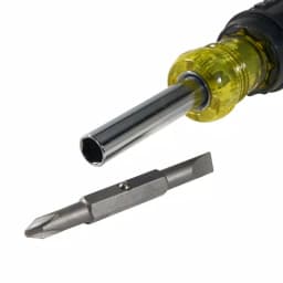 Klein Tools 5-in-1 Screwdriver and Nut Driver with Cushion Grip Handle thumbnail 4