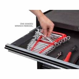 TEKTON 13-Tool Store-and-Go Wrench Rack Keeper, Red thumbnail 9