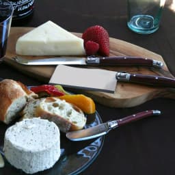 Unbranded Laguiole 3-Piece Pakkawood Cheese Knife Set with Stainless Steel Blades thumbnail 4