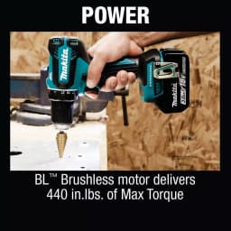 Makita 18V LXT Brushless Cordless 1/2 in. Driver-Drill Kit with 3.0Ah Battery and Charger thumbnail 10