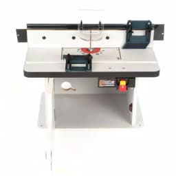 Bosch Laminated MDF Benchtop Router Table with Cabinet and Aluminum Fence thumbnail 5