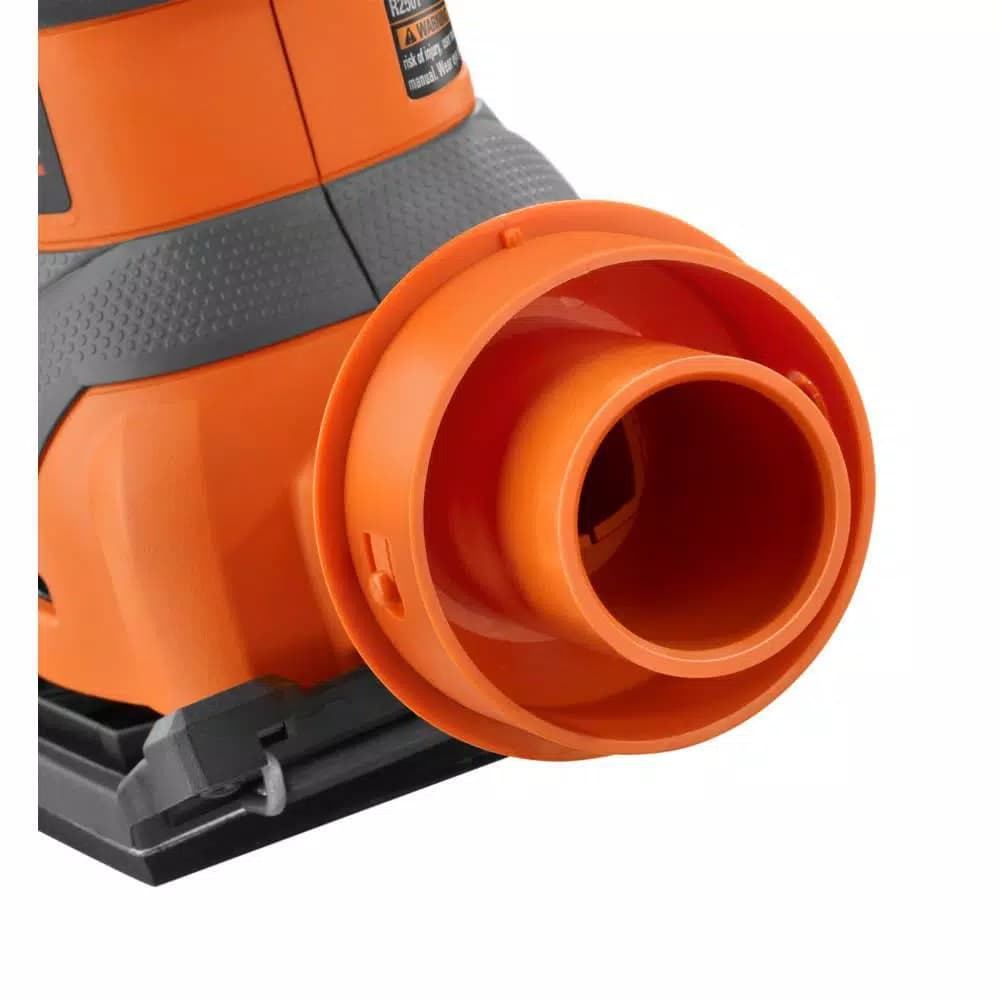 RIDGID 2.4 Amp 1/4 Sheet Sander with AIRGUARD Dust Collection Technology