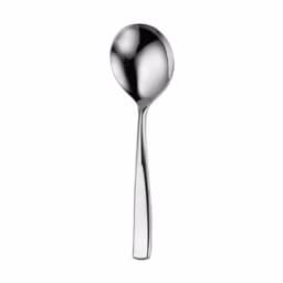 Oneida Tidal 18/0 Stainless Steel Round Bowl Soup Spoons, Set of 12 thumbnail 1