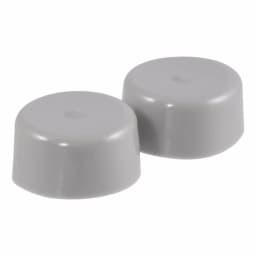 CURT 1.78" Bearing Protector Dust Covers, Gray Plastic (2-Pack) thumbnail 6