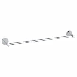 KOHLER Coralais 3-Piece Polished Chrome Bath Hardware Set: Towel Bar, Towel Ring & Toilet Paper Holder thumbnail 3