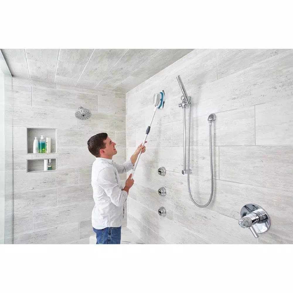 BLACK+DECKER Scumbuster Pro Rechargeable Powered Scrubber with Telescoping Extension Pole
