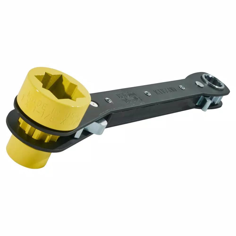 Klein Tools Heavy-Duty 6-in-1 Ratcheting Lineman's Wrench