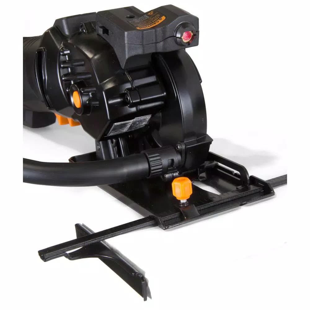 WEN 4.2 Amp 3-3/8 in. Plunge Cut Compact Circular Saw with Laser Guide and Carrying Case