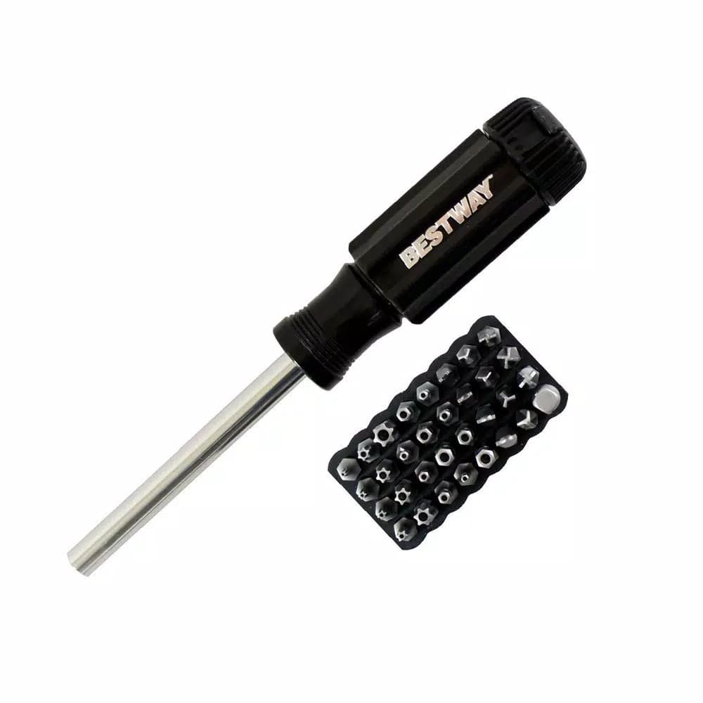 Best Way Tools 32-Piece Magnetic Tamper Proof Security Screwdriver Set with S2 Steel Bits