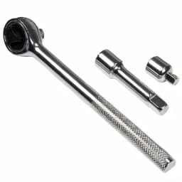 Stalwart 40-Piece 1/4 and 3/8 Drive Socket Set with SAE and Metric Sockets thumbnail 3