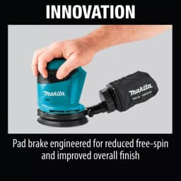 Makita 18V LXT Cordless 5 in. Random Orbit Sander, Tool-Only (XOB01Z) thumbnail 7