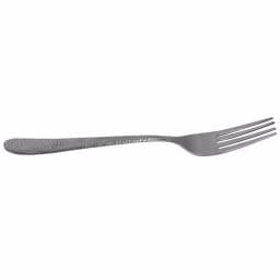 Unbranded Hammered Finish Silver 18/0 Stainless Steel Dinner Fork Set, 4-Piece thumbnail 3