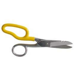 Klein Tools Electrical Scissors with Extended Handle and Stainless Steel Micro-Serrated Blades thumbnail 3