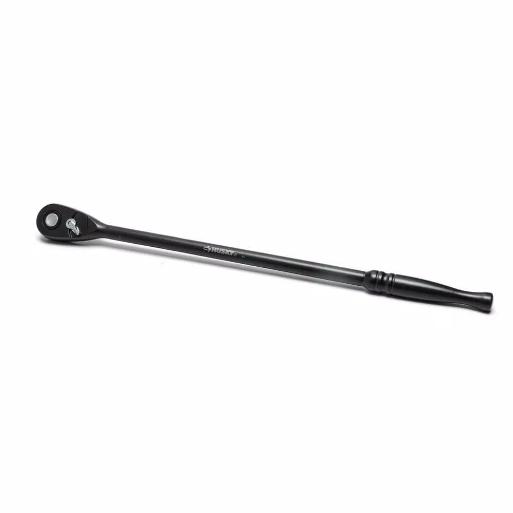 Husky 3/8 in. Drive 100-Position Extra Long Handle Ratchet, 15 in.