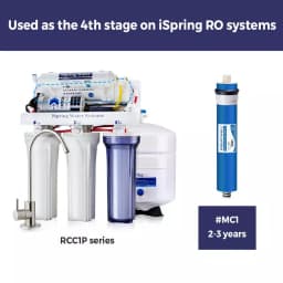 iSpring 100GPD Reverse Osmosis Membrane Replacement Filter, 1.8" x 12" thumbnail 2