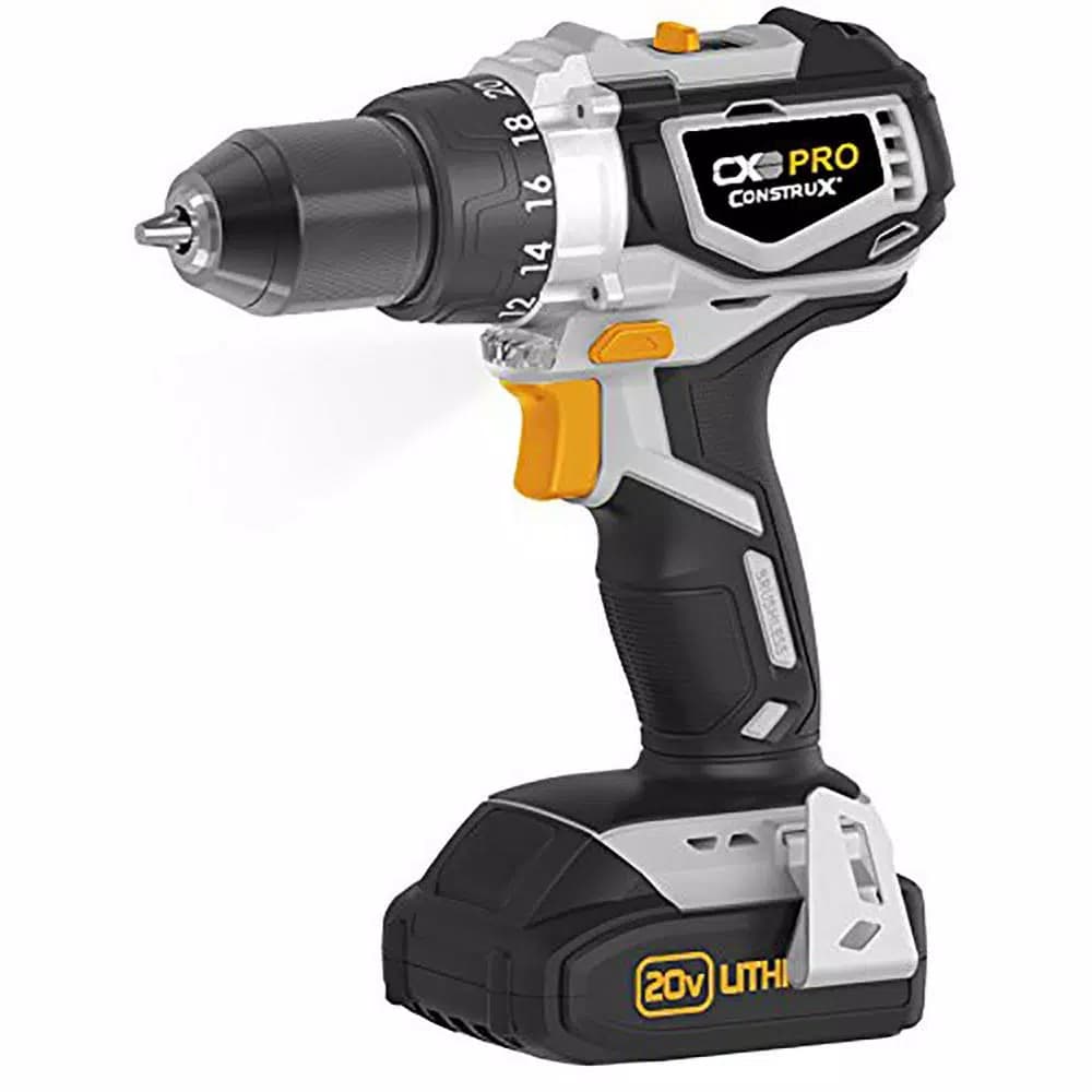 Unbranded CX Pro 20V Max Brushless Cordless 1/2 in. Drill Driver Kit with 2 Ah Battery and Charger